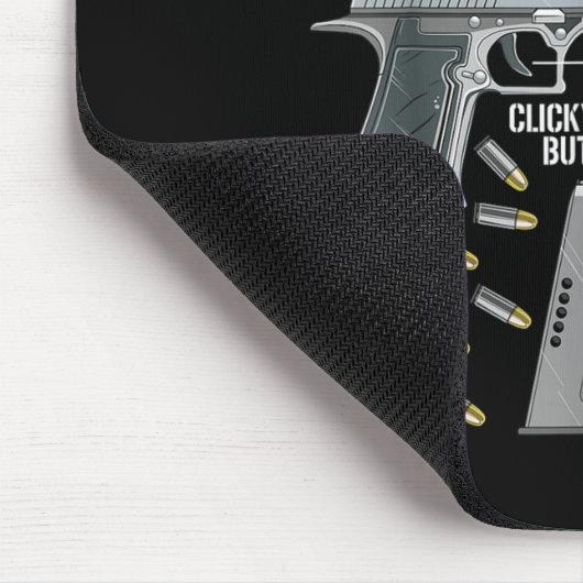 Die sonnige Anatomie einer Pew Pewer - Ammo Gun - Mousepad (Ecke)