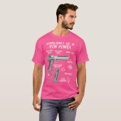 Die sonnige Anatomie einer Pew Pewer - Ammo Gun -  T-Shirt (Vorne ganz)