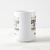 Die sonnige Big Cup-Tasse der Ruhe Die laute Kaffe Kaffeetasse (Mittel)