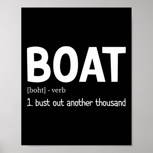 Die sonnige Bootstürmung schlägt noch tausend Boot Poster (Vorne)