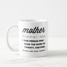 Die sonnige Definition der Mutter-Tasse Kaffeetasse