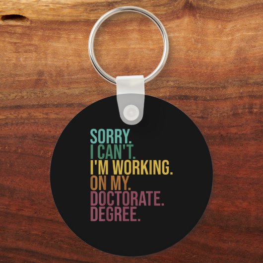 Die sonnige Dissertation , Entschuldigung, dass ic Schlüsselanhänger (Vorderseite)