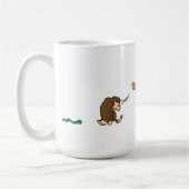 Die sonnige Evolution der Kaffeetrinker Kaffeetasse (Links)