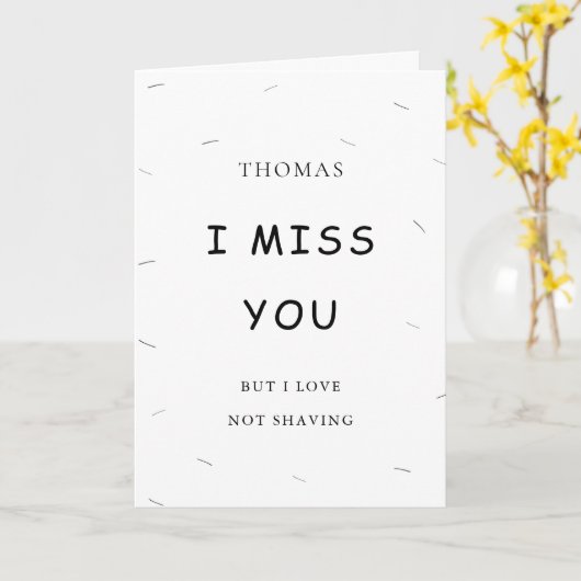 Die sonnige Ferne verpasst deinen Freund beim Rasi Karte (Gelbe Blume)