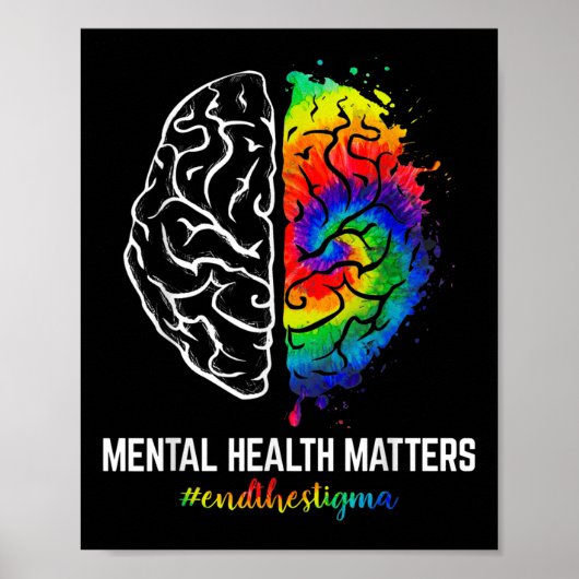 Die sonnige Gefärbte Krawatte beendet das Stigma M Poster (Vorne)