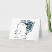 Die sonnige globale Erwärmung Karte (Rückseite)