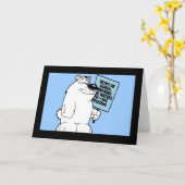 Die sonnige globale Erwärmung Karte (Gelbe Blume)