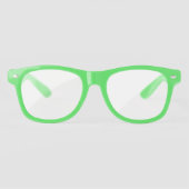 Die sonnige grüne Brille für das St. Patrick's Day (Vorderseite)