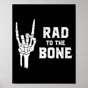 Die sonnige Halloween-Skeletthalle Krass zum Knoch Poster