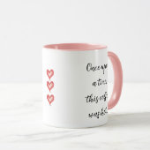 Die sonnige Junge Mutter der Triplets-Geschenke, B Tasse (VorderseiteRechts)