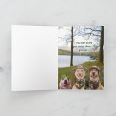 Die sonnige Karte für Jäger oder Militär von Freun (Innenseite)