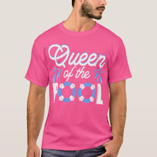 Die sonnige Königin der Liebe des Pools T-Shirt