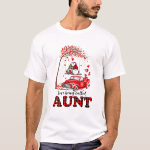 Die sonnige Liebe heißt Tante Gnome Valentinstag T-Shirt