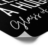 Die sonnige Mutter des Bräutigams braucht ein ries Poster (Ecke)