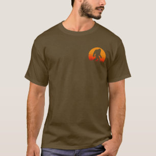 Die sonnige Nachricht von Big Foot/Sasquatsch hint T-Shirt