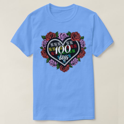 Die sonnigen 100 Tage des Shirts (Design vorne)