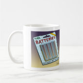 Die sonnigen Batterien sind nicht im Preis inbegri Kaffeetasse (Links)