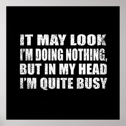 Die sonnigen sarkastischen Redewendungen, berühmte Poster (Vorne)