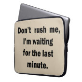 Die sonnigen sarkastischen Redewendungen Laptopschutzhülle (Vorderseite Links)