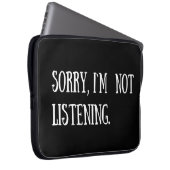 Die sonnigen sarkastischen Redewendungen Laptopschutzhülle (Vorne Rechts)