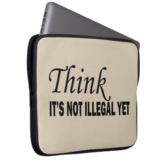 Die sonnigen sarkastischen Redewendungen Laptopschutzhülle (Vorne Rechts)