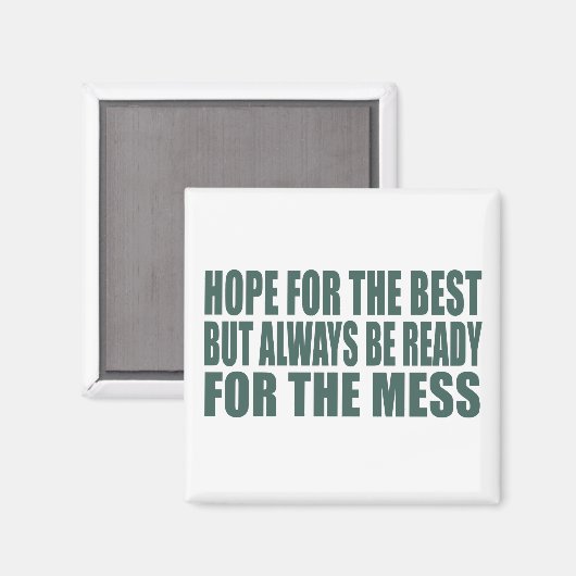 Die sonnigen sarkastischen Redewendungen Magnet (Vorderseite/Rückseite)