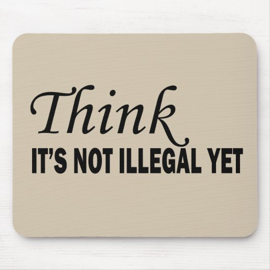 Die sonnigen sarkastischen Redewendungen Mousepad (Vorne)