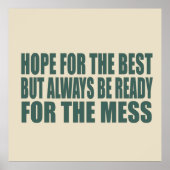 Die sonnigen sarkastischen Redewendungen Poster (Vorne)