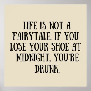 Die sonnigen sarkastischen Redewendungen Poster