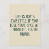 Die sonnigen sarkastischen Redewendungen Postkarte (Vorderseite)