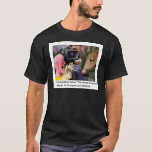 Die sonnigen T-Shirts des Pferdes schrecken ihre K
