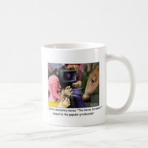 Die sonnigen T-Shirts des Pferdes schrecken ihre K Kaffeetasse