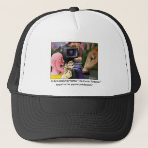 Die sonnigen T-Shirts des Pferdes schrecken ihre K Truckerkappe