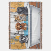 Die sonnigen Tiere Decke (Vorderseite Vertikal)