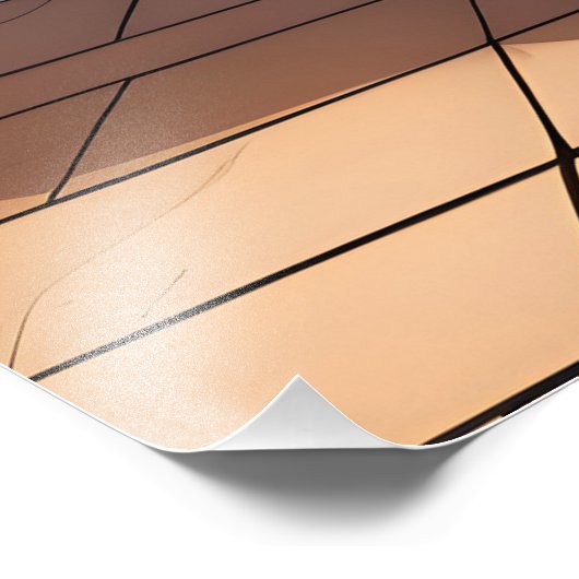 Die sonnigen Tiere Fotodruck (Ecke)