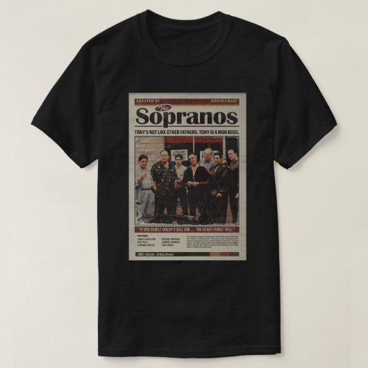 Die Sopranos T-Shirt (Design vorne)