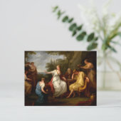 Die Sorge um Telemachus Postkarte (Stehend Vorderseite)