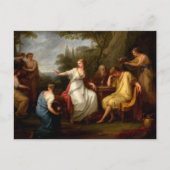 Die Sorge um Telemachus Postkarte (Vorderseite)