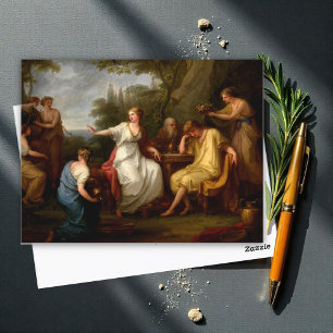 Die Sorge um Telemachus Postkarte