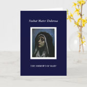 DIE SORROWS VON MARIA KARTE (Gelbe Blume)