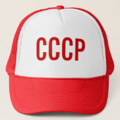 Die Sowjetunion "CCCP " Truckerkappe (Vorderseite)