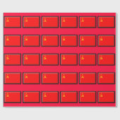 Die Sowjetunion Geschenkpapier (Flach)