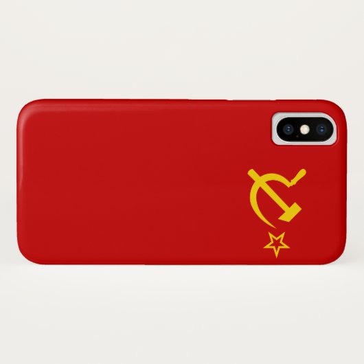 Die Sowjetunions-Flagge Case-Mate iPhone Hülle (Rückseite (Horizontal))