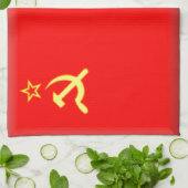Die Sowjetunions-Flagge Handtuch (Gefaltet)