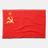 Die Sowjetunions-Flagge Handtuch (Horizontal)