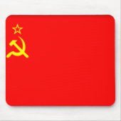 Die Sowjetunions-Flagge Mousepad (Vorne)
