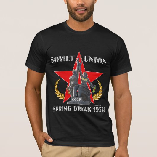 Die Sowjetunions-Frühjahrsferien 1952 (Dunkelheit) T-Shirt (Vorderseite)
