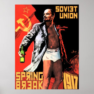 Die Sowjetunions-Frühjahrsferien-Plakat 1917 Poster
