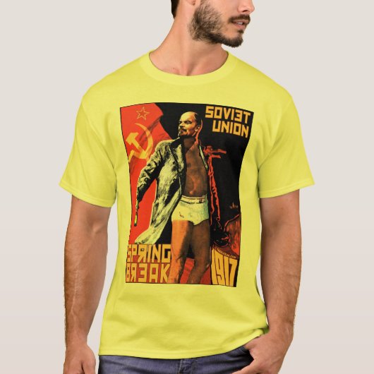Die Sowjetunions-Frühlings-Bruch-T - Shirt 1917 (Vorderseite)