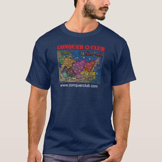 Die Sowjetunions-Karte T-Shirt (Vorderseite)